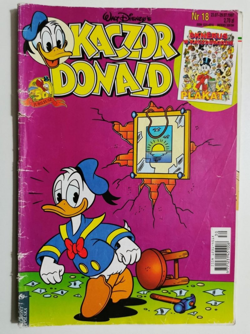 KACZOR DONALD nr 18 – 23.07 – 29.07.1997