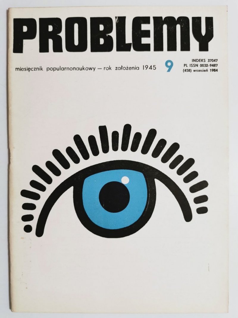 PROBLEMY MIESIĘCZNIK POPULARNONAUKOWY NR 9 1984