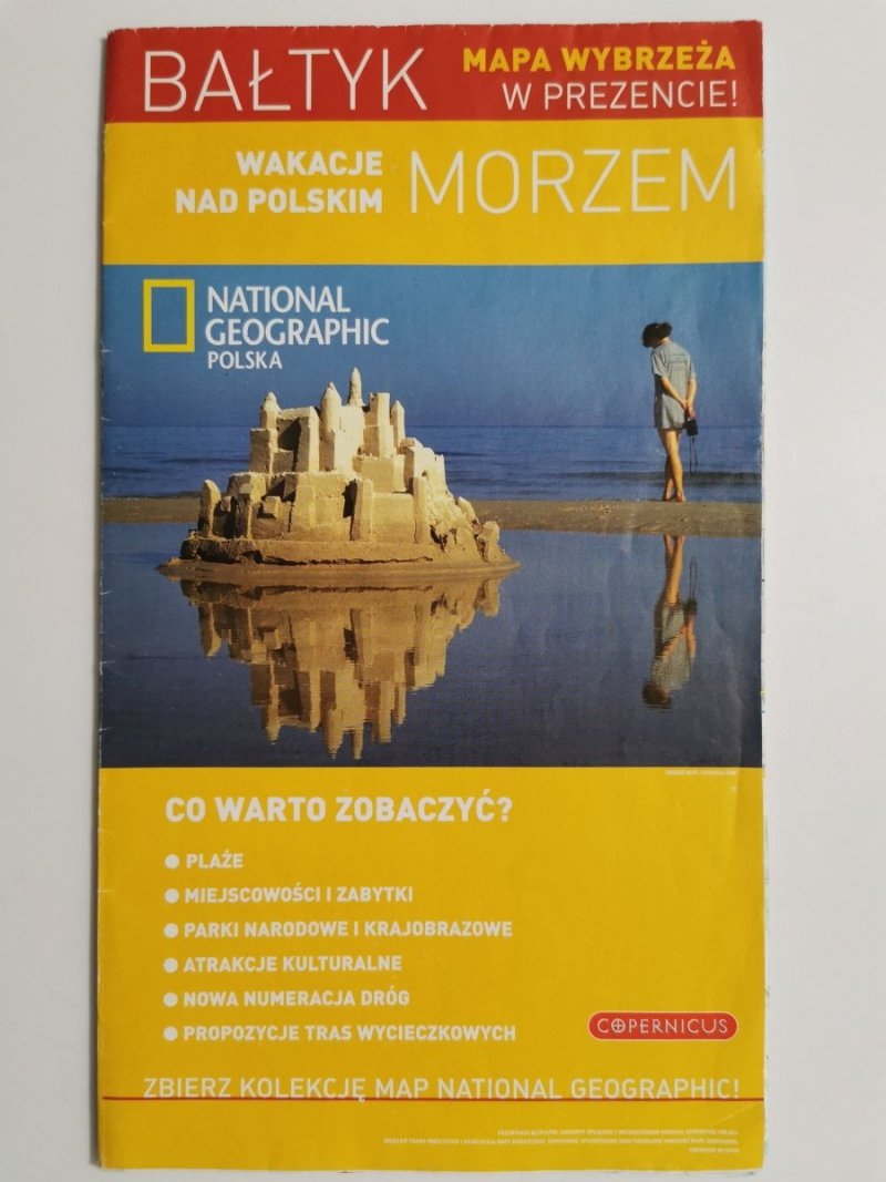 BAŁTYK. MAPA 1: 200 000 WAKACJE NAD POLSKIM MORZEM 