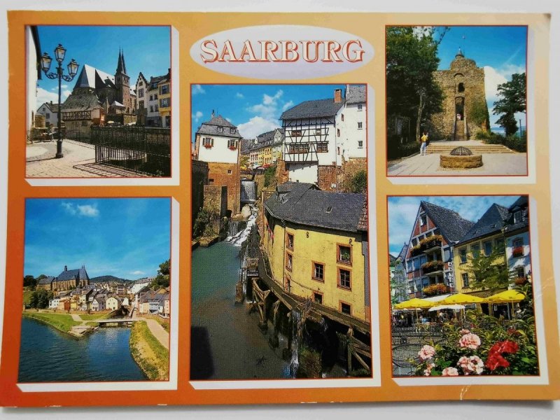 SAARBURG AN DER SAAR. PIĘĆ UJĘĆ