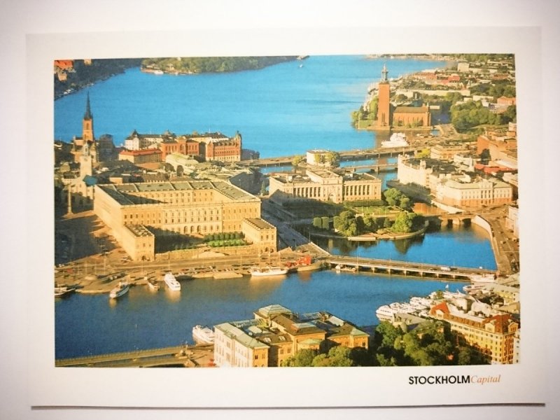 STOCKHOLM CAPITAL. THE OLD TOWN AND THE ROTAL PALACE
