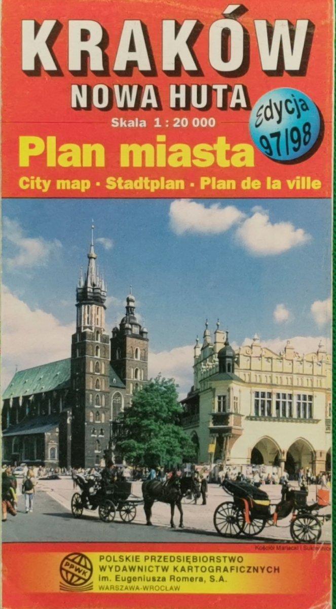 KRAKÓW NOWA HUTA 1: 20 000