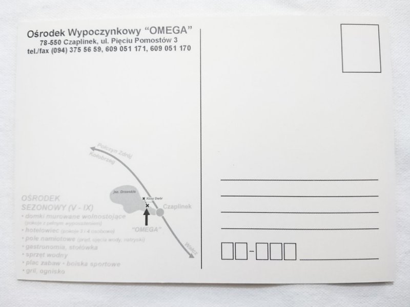 CZAPLINEK. OŚRODEK WYPOCZYNKOWY OMEGA