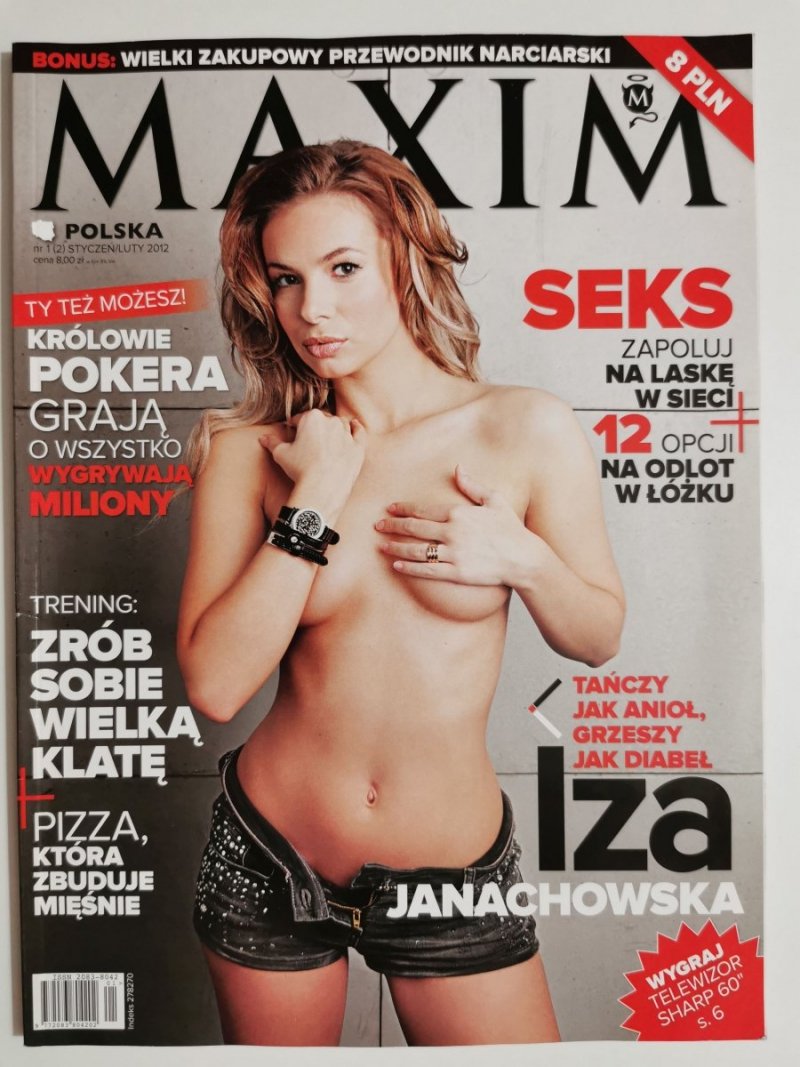 MAXIM NR 1 (2) STYCZEŃ/LUTY 2012 IZA JANACHOWSKA