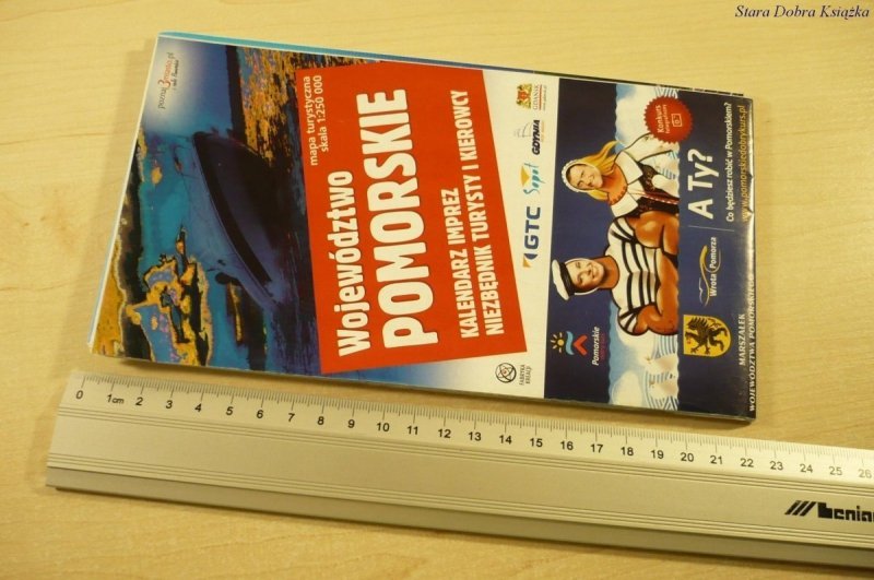 WOJEWÓDZTWO POMORSKIE. MAPA 1:250 000 (2009)