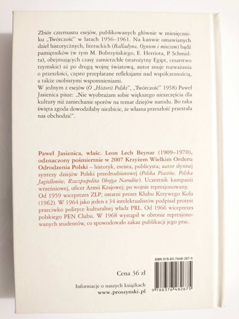 TYLKO O HISTORII - Paweł Jasienica 2009