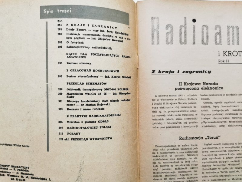 Radioamator i krótkofalowiec 9/1961