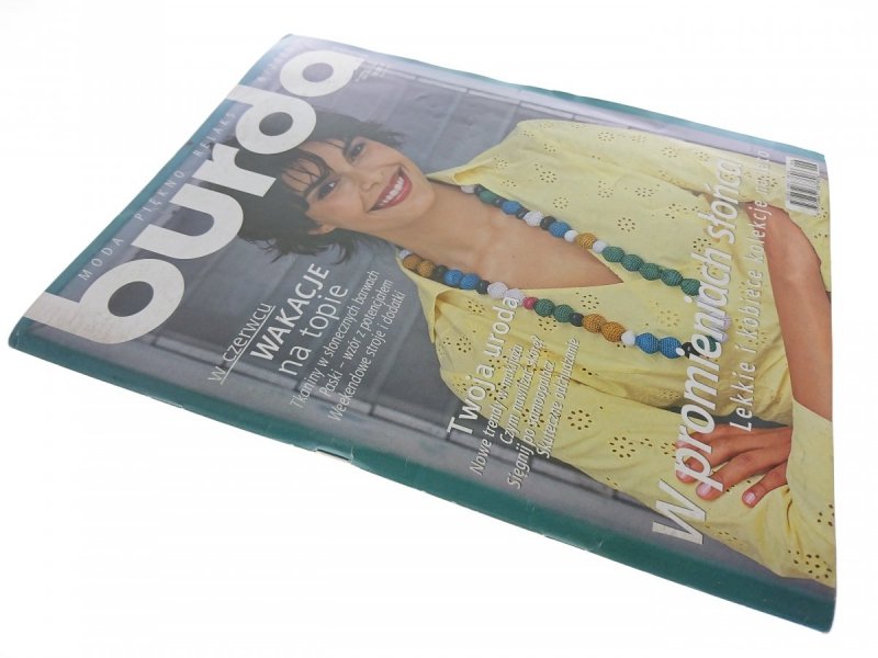 BURDA NR 6/2006 W PROMIENIACH SŁOŃCA. LEKKIE