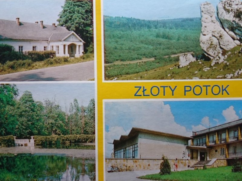 ZŁOTY POTOK. MIEJSCOWOŚĆ W WOJ. ... FOT. ŁOPIEŃSKI