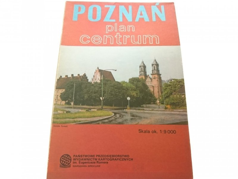 POZNAŃ. PLAN CENTRUM 1: 9000 1989