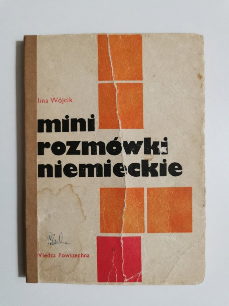 MINI ROZMÓWKI NIEMIECKIE - Alina Wójcik 1981