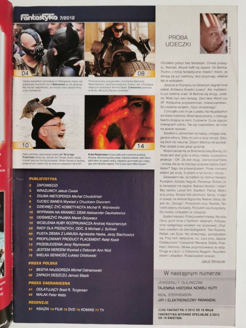 NOWA FANTASTYKA NR 07 (358) 2012