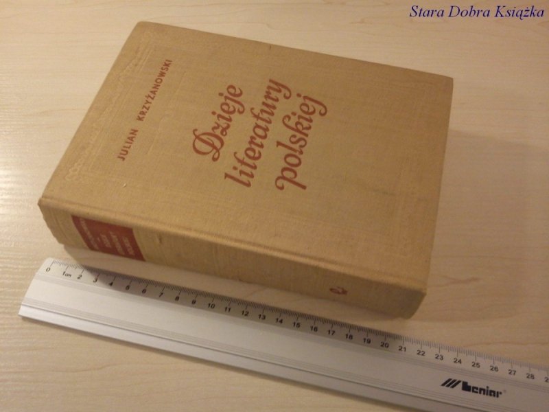 DZIEJE LITERATURY POLSKIEJ - J. Krzyżanowski