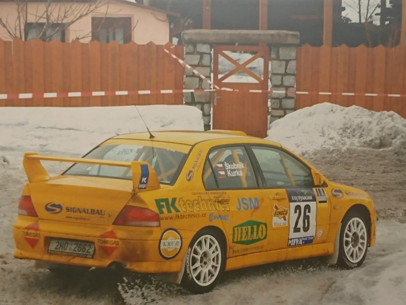RAJD WRC 2005 ZDJĘCIE NUMER #088 MITSUBISHI LANCER