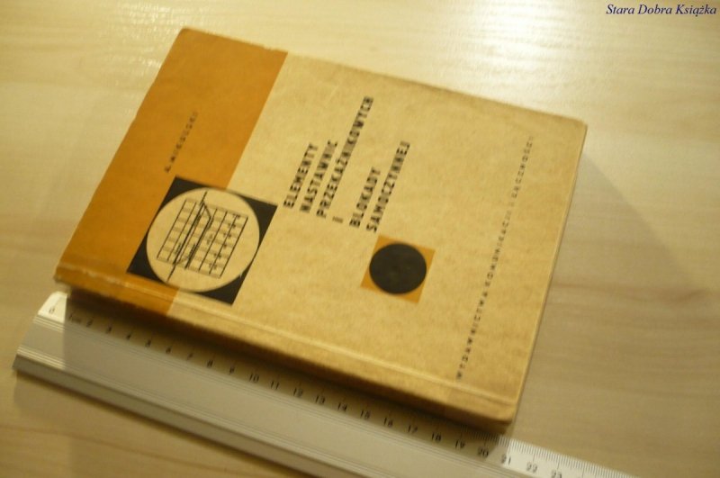 ELEMENTY NASTAWNIC PRZEKAŹNIKOWYCH I BLOKADY 1962