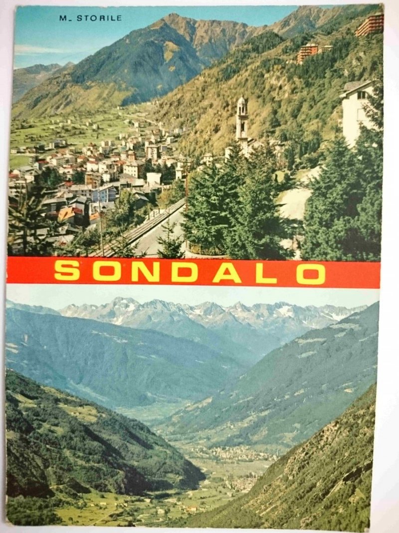 SONDALO M. 939 PANORAMA E MONTE STORILE