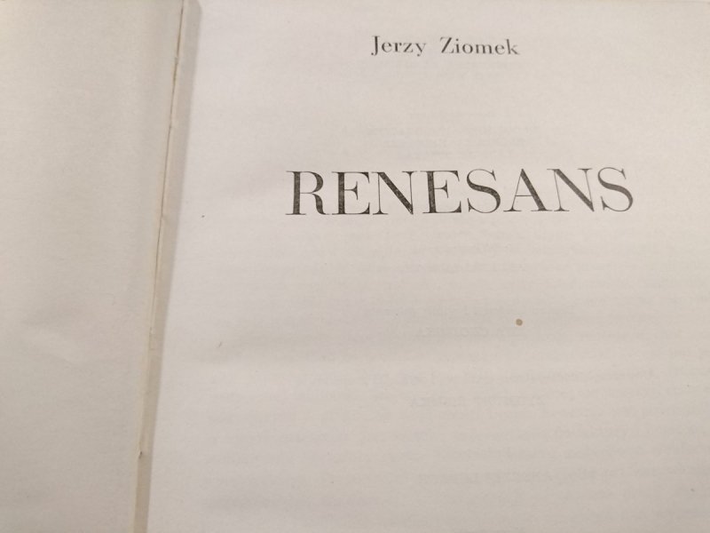 RENESANS - Jerzy Ziomek 1976