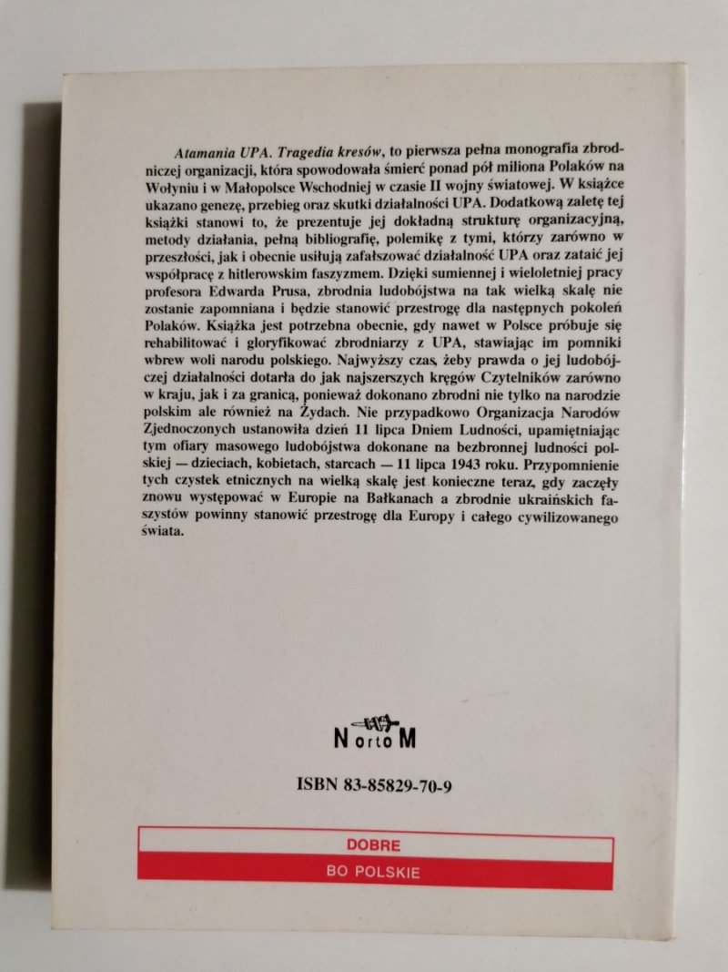 ATAMANIA UPA - Edward Prus 