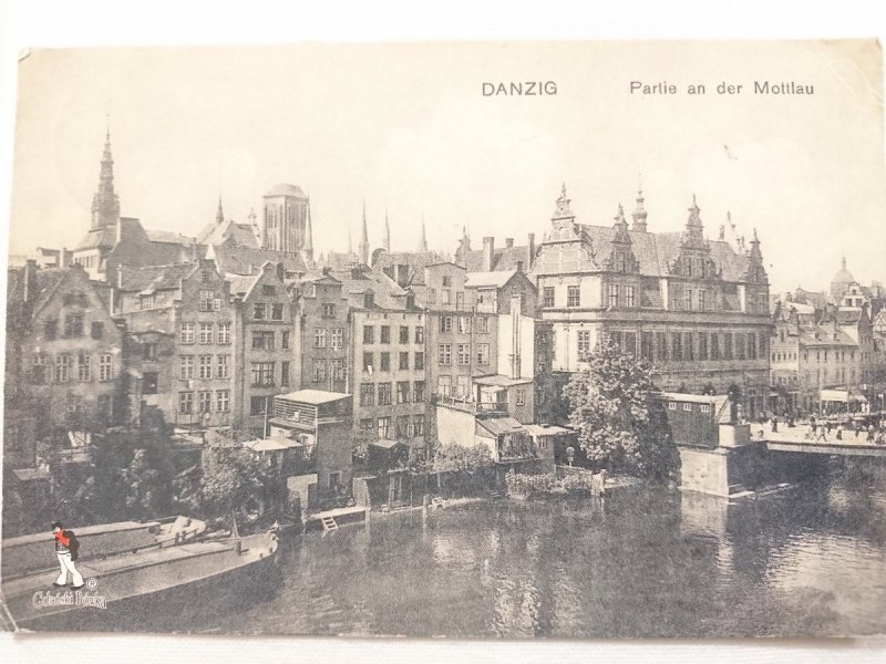 REPRINT. DANZIG PARTIE AN DER MOTTLAU