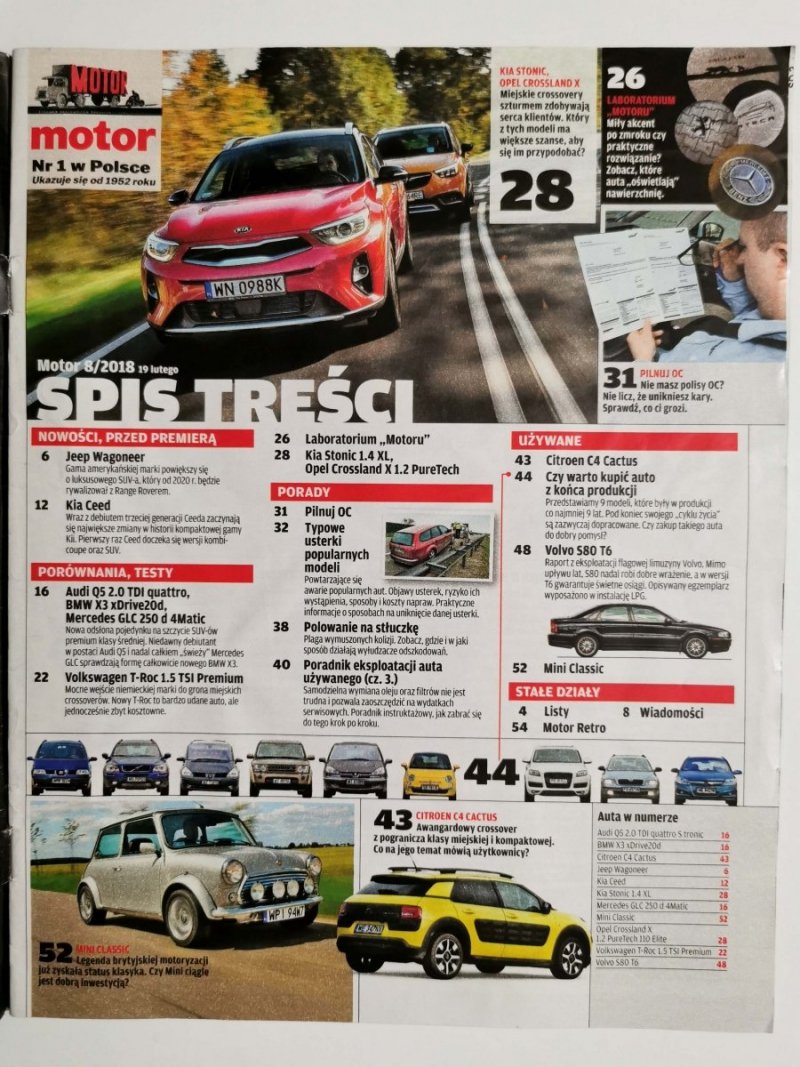 MOTOR NR 8/2018