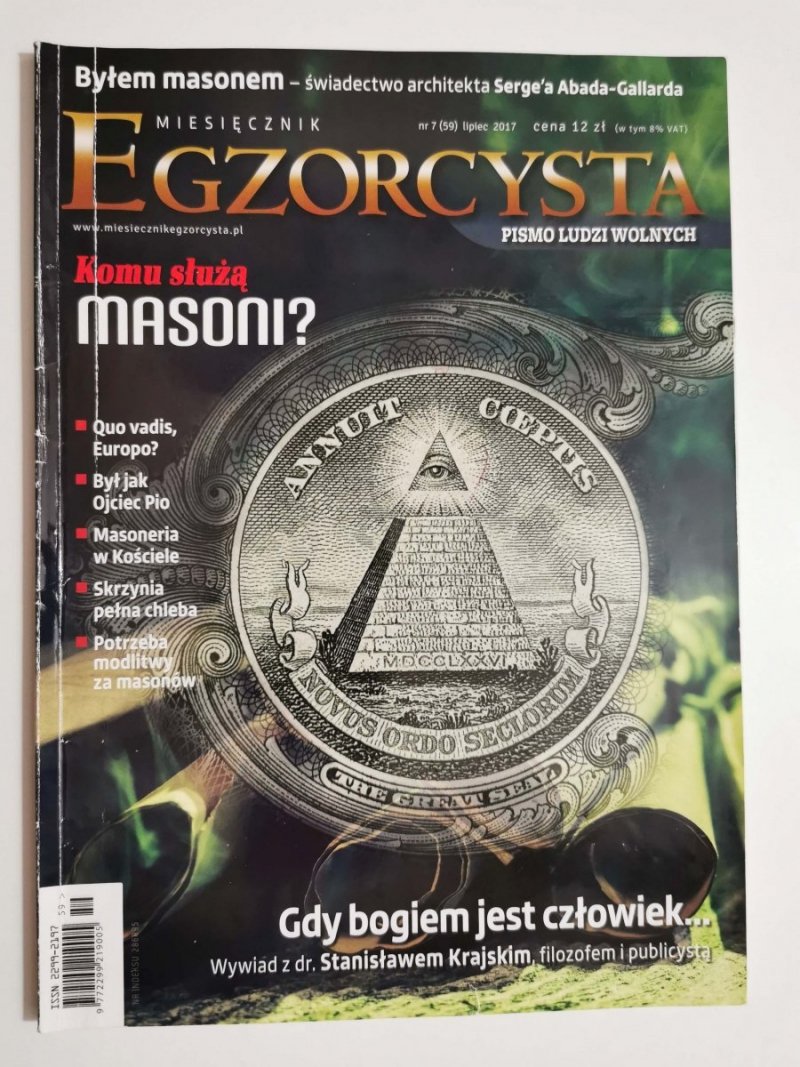 EGZORCYSTA NR 7 (59) LIPIEC 2017