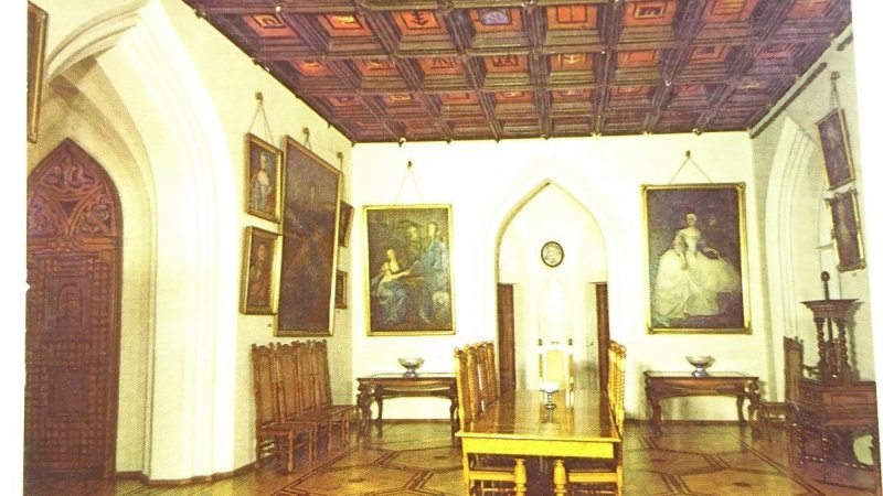 KÓRNIK KOŁO POZNANIA, DAWNA SALA JADALNA ZAMKU