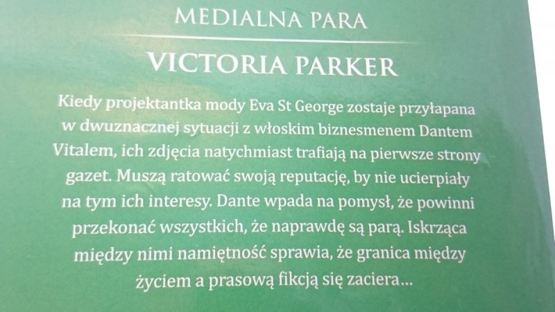 SŁOŃCE SYCYLII; MEDIALNA PARA - Shaw; Parker 2015
