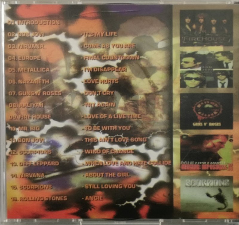 CD. MEGA ROCK BALLADS