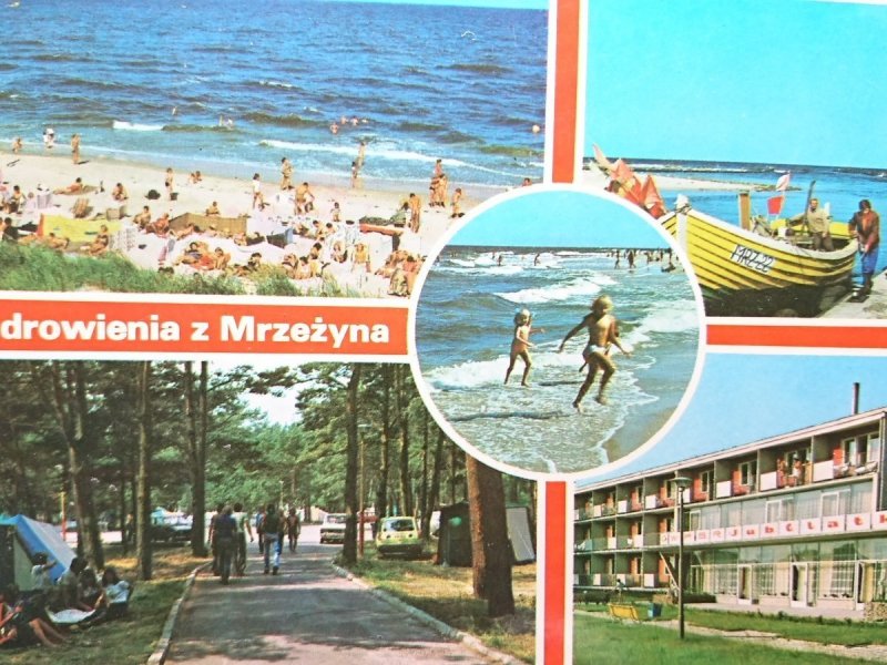 MRZEŻYNO. POPULARNE KĄPIELISKO... FOT. SIUDECKI