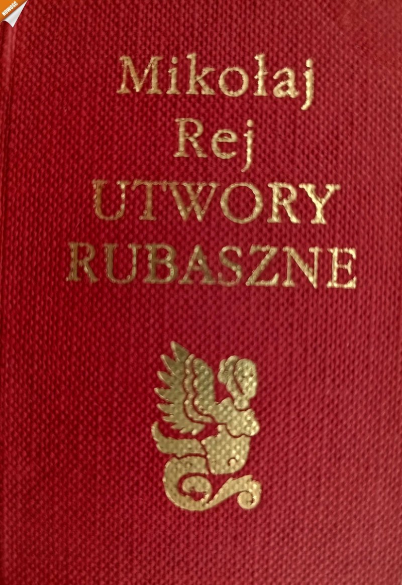 UTWORY RUBASZNE - Mikołaj Rej