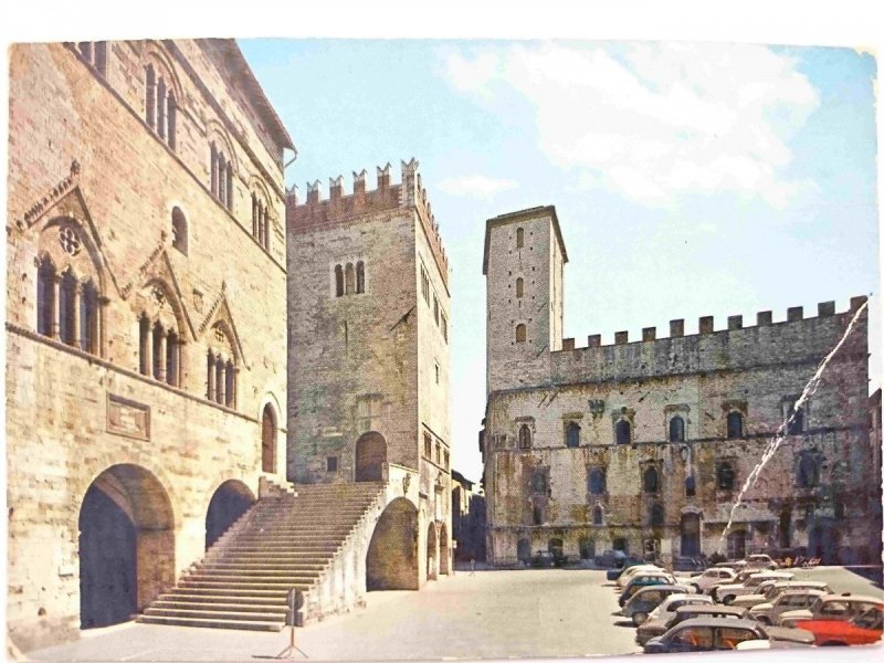 TODI. PALAZZI DEL CAPITANO (SEC. XIII) DEL POPOLO