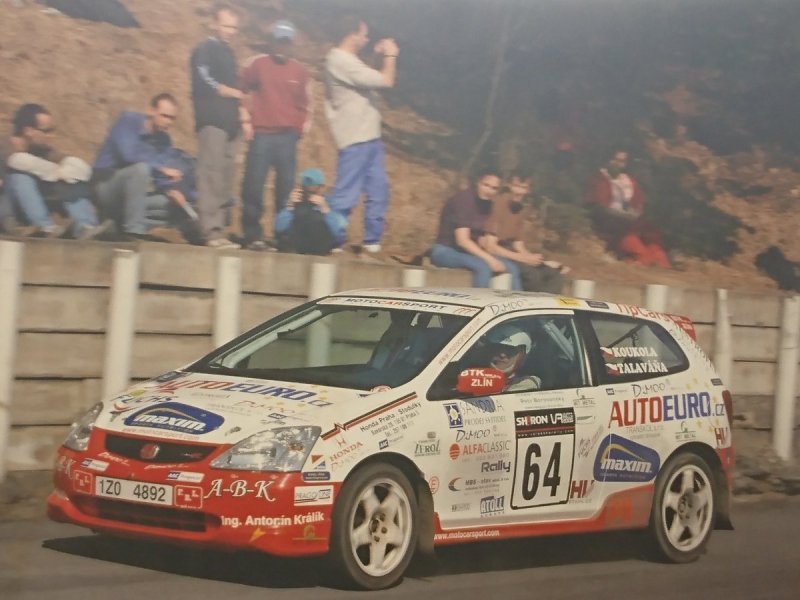 RAJD WRC 2005 ZDJĘCIE NUMER #170 HONDA CIVIC
