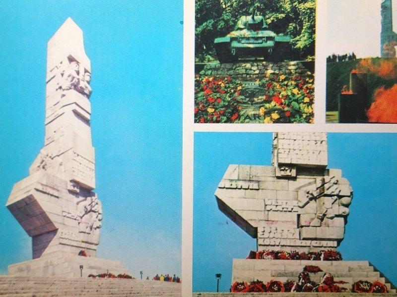 GDAŃSK. WESTERPLATTE. POMNIK BOHATERÓW