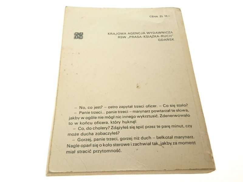 OSTATNIA NOC PRZED KOŃCEM REJSU - Goszczurny 1980