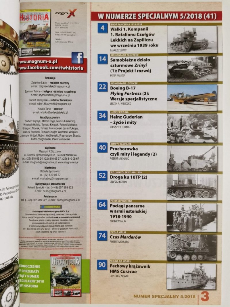 TECHNIKA WOJSKOWA HISTORIA NUMER SPECJALNY 5/2018