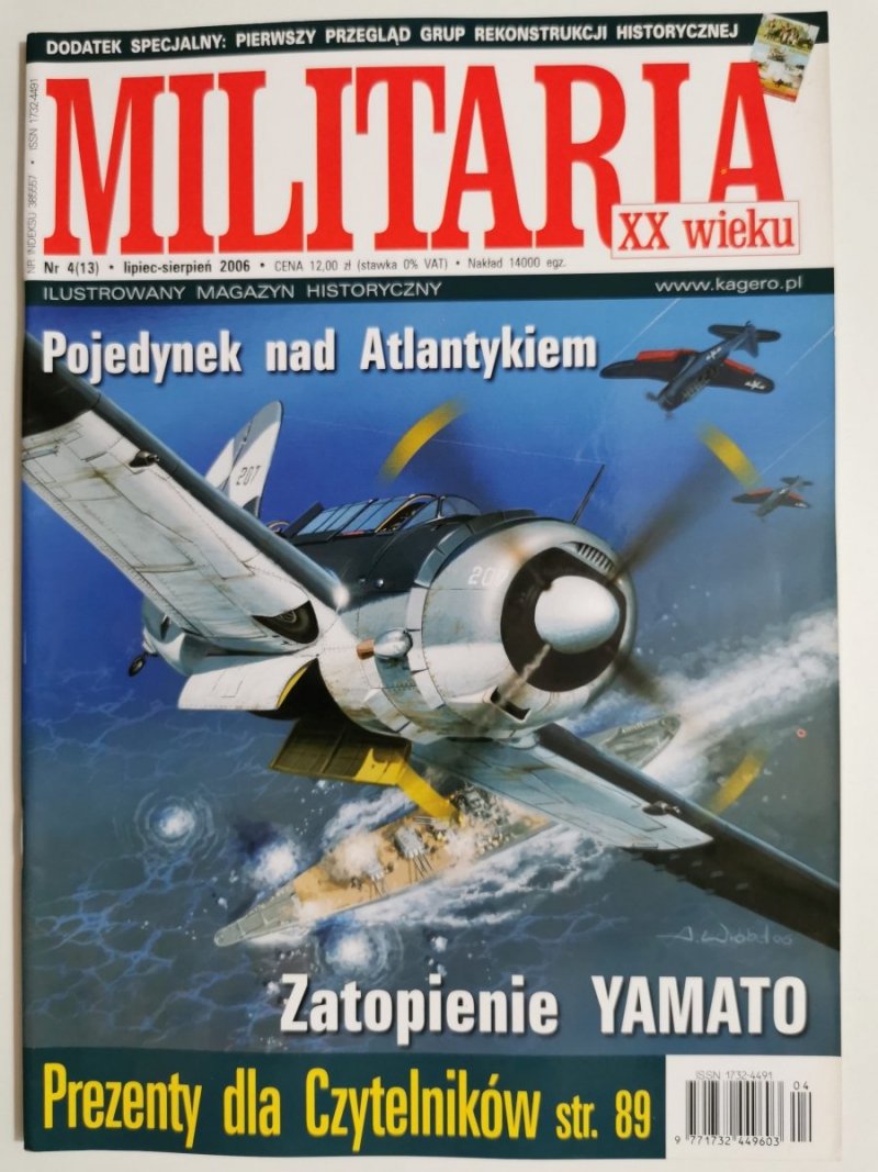 MILITARIA XX WIEKU NR 4 (13) LIPIEC-SIERPIEŃ 2006