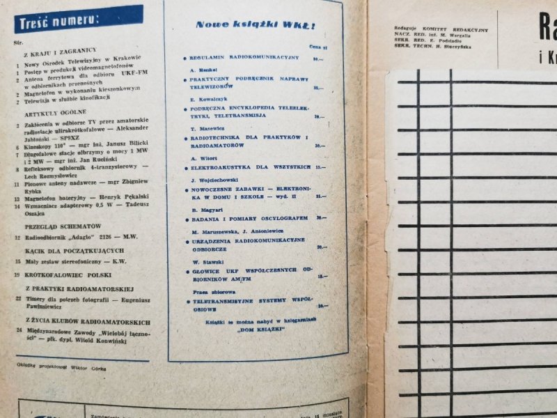 Radioamator i krótkofalowiec 1/1964