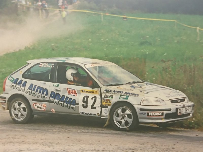 RAJD WRC 2005 ZDJĘCIE NUMER #023 HONDA CIVIC