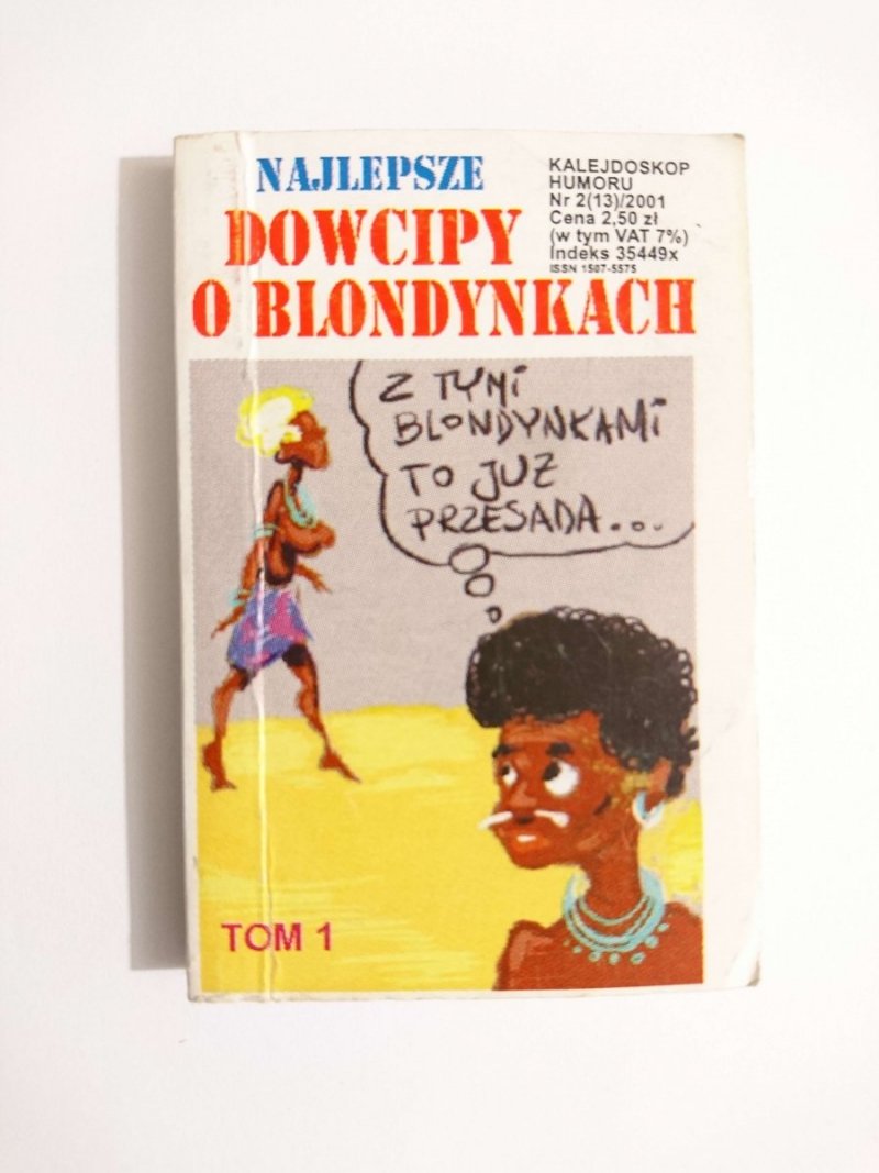 DOWCIPY o BLONDYNKACH TOM 1 - 2001