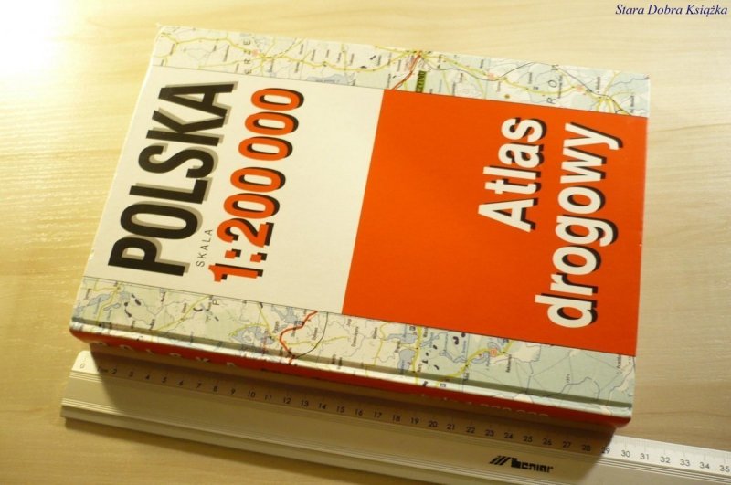 POLSKA SKALA 1:200 000 ATLAS DROGOWY 1996