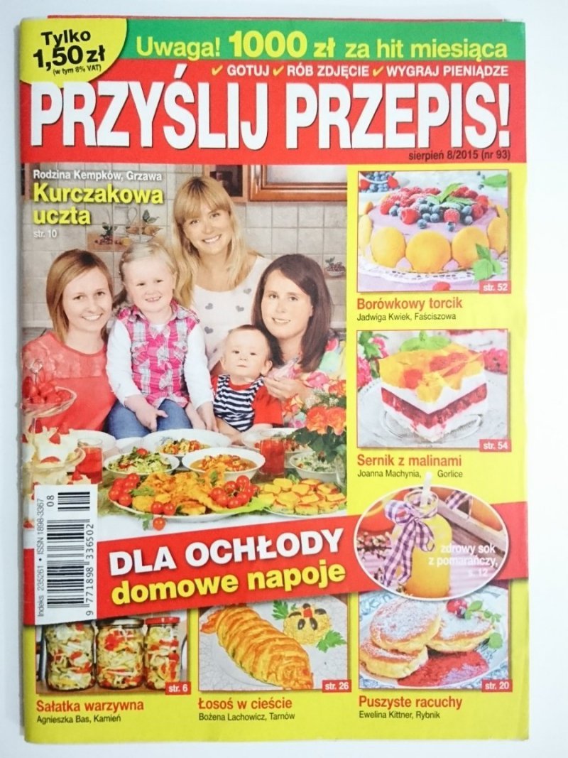PRZYŚLIJ PRZEPIS 8-2015