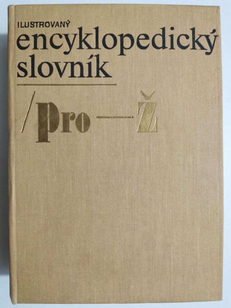 ILUSTROVANY ENCYKLOPEDICKY SLOVNIK 3 PRO-Ź 1982