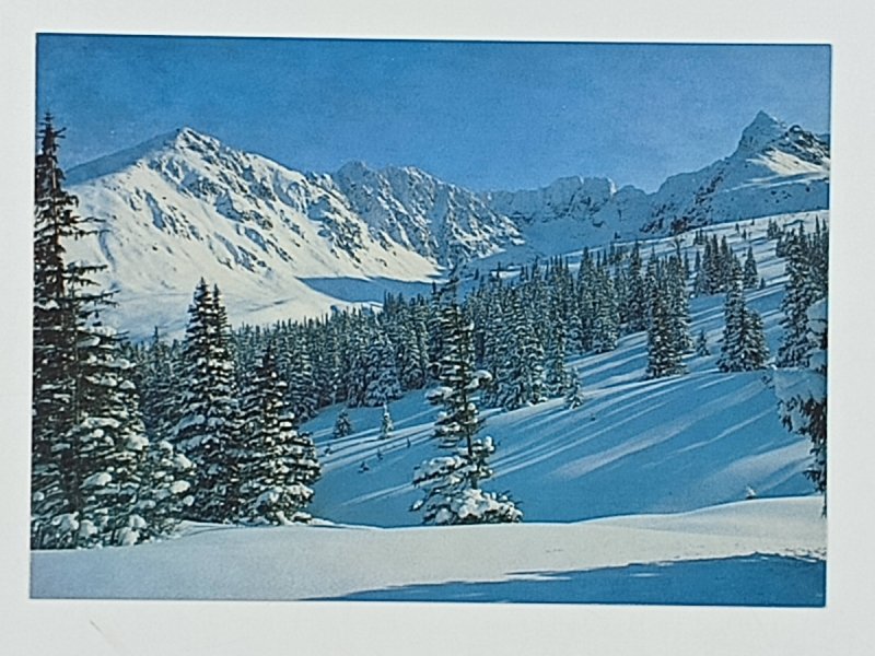 TATRY ZIMĄ DOLINA GĄSIENICOWA