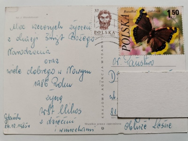 KARTKA ŚWIĄTECZNA NR.77 KOMPOZYCJA ŚWIĄTECZNA FOT. WENDOŁOWSKI