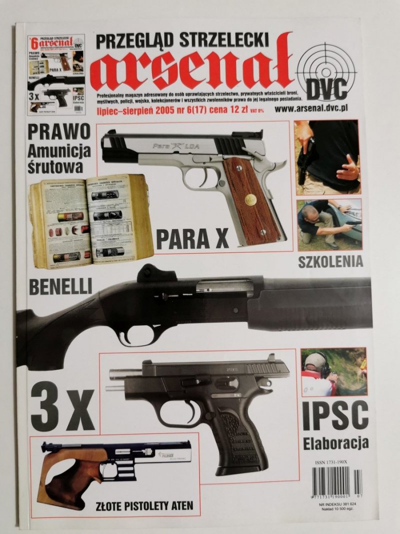 PRZEGLĄD STRZELECKI ARSENAŁ LIPIEC-SIERPIEŃ 2005 NR 6 (17)