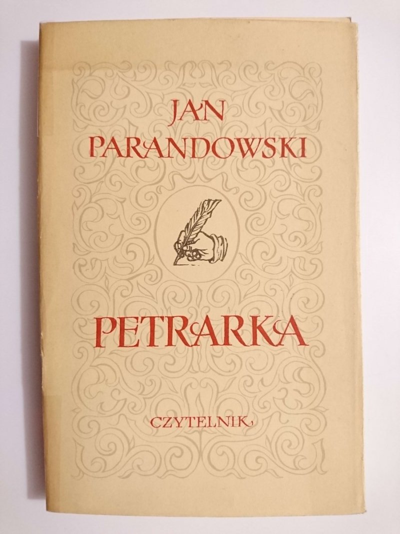 PETRARKA - Jan Parandowski 1956