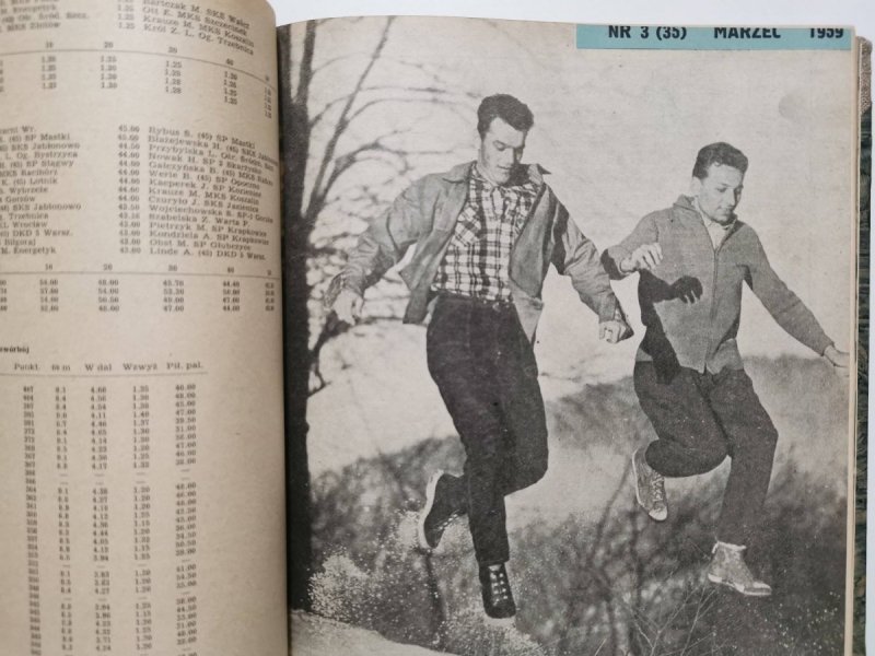LEKKA ATLETYKA. ROCZNIK 1959 OPRAWIONY INTROLIGATORSKO 