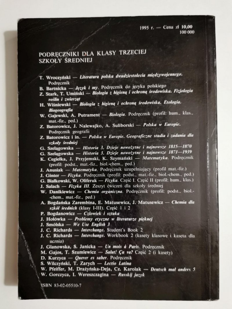 LITERATURA MŁODEJ POLSKI. PODRĘCZNIK - Andrzej Z. Makowiecki 1995