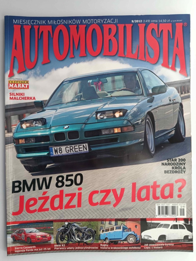 AUTOMOBILISTA NR 9/2012 (149)