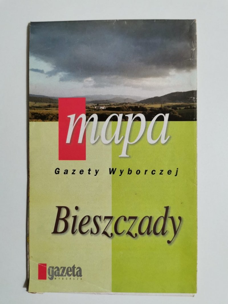 MAPA GAZETY WYBORCZEJ. BIESZCZADY 